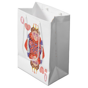 Queen of Hearts Medium Gift Bag