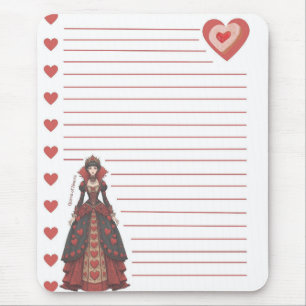 Queen of Hearts Mouse Mat