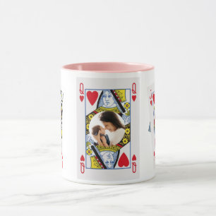 Queen of Hearts Photo Mug - Mothers Day Gift