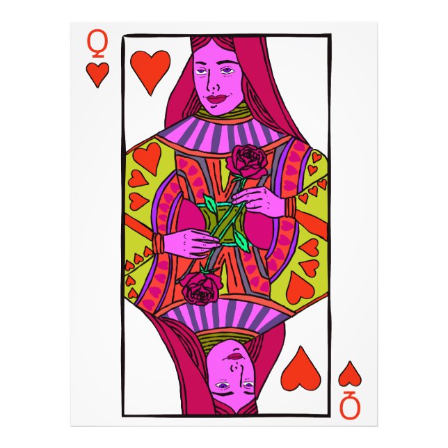 Queen Of Hearts Photo Print (Front)