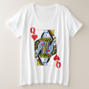 Queen of Hearts Plus Size T-Shirt