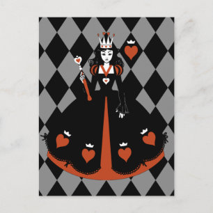 Queen of Hearts Postcard