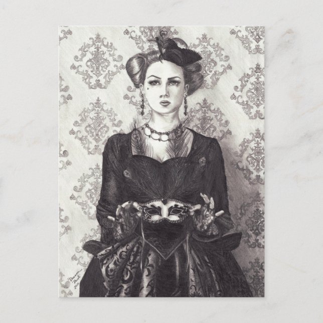 Queen of Hearts - Postcard (Front)