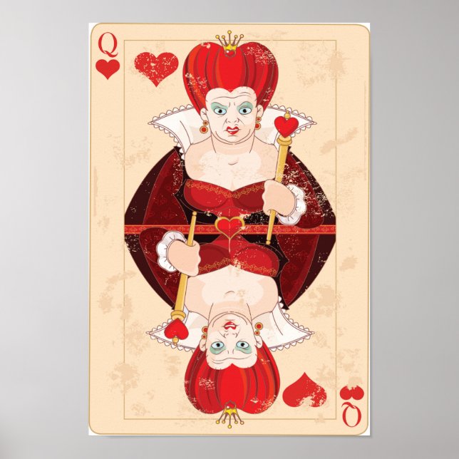 Queen Of Hearts Poster (Front)