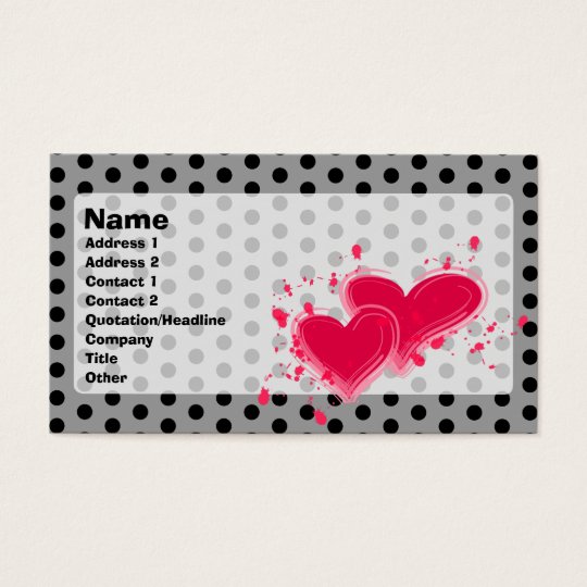 Queen of Hearts Profile Card