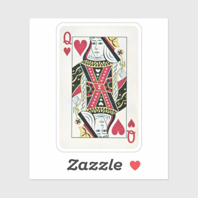 Queen of Hearts Sticker (Sheet)