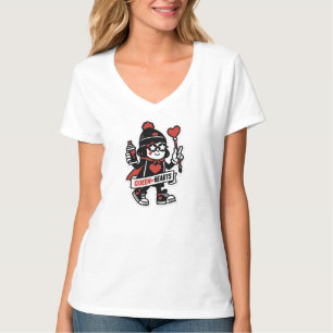 Queen of Hearts Street Mascot — Grind Crew Edition T-Shirt