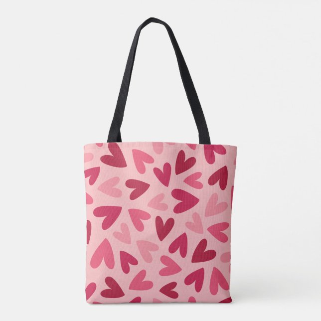 Queen of Hearts Tote Bag (Back)