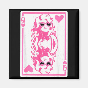 Queen Of Hearts Valentines Day Magnet