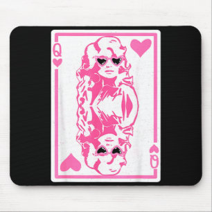 Queen Of Hearts Valentines Day Mouse Mat