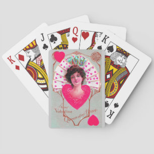 QUEEN OF HEARTS ,Valentine's Day Playing Cards