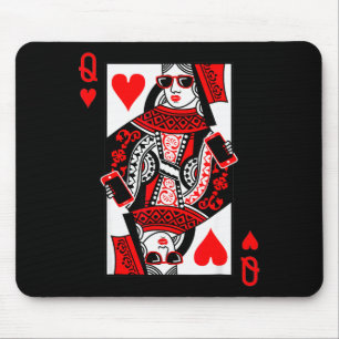 Queen Of Hearts - Vintage Valentines Day Costume Mouse Mat