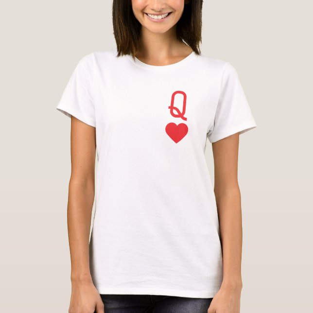 Queen of Hearts Women's T-Shirt (Front)