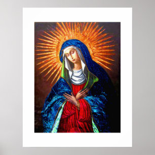 Queen of Heaven Lady of the Gate, Vilnius, Poster