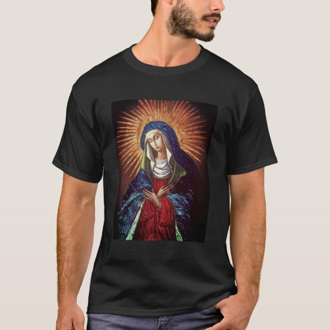 Queen of Heaven Original Painting restored Poster T-Shirt (Front)