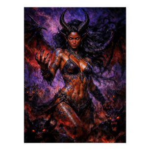 Queen of Hell Lilith Poster