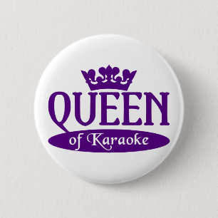 Queen of Karaoke button