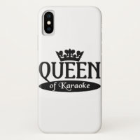 Queen of Karaoke iPhone 4 Case-Mate, customise