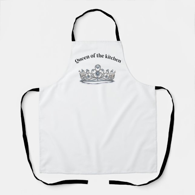 Queen of Kitchen Apron (Front)