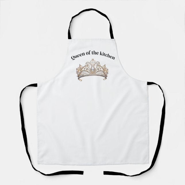 Queen of Kitchen Apron (Front)