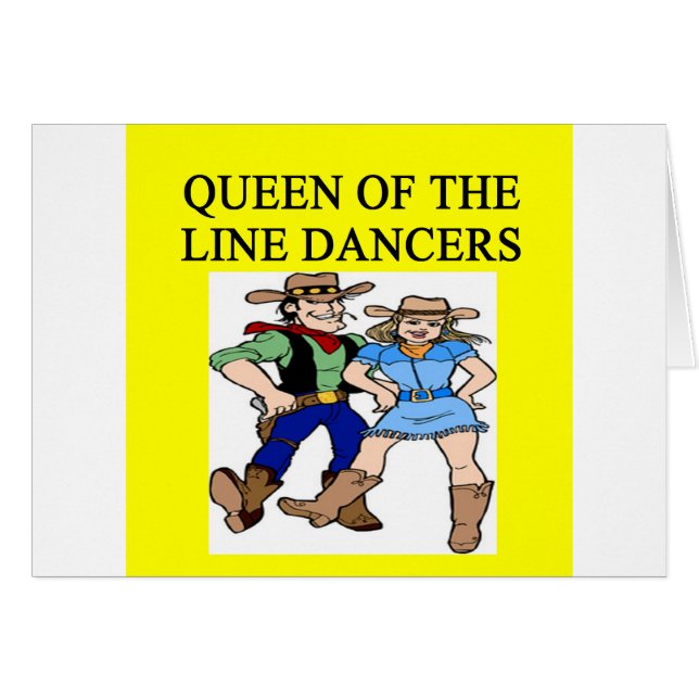 queen of line dancing (Front Horizontal)