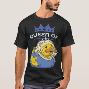 Queen of mums Duck Costume Happy Mother s Day T-Shirt
