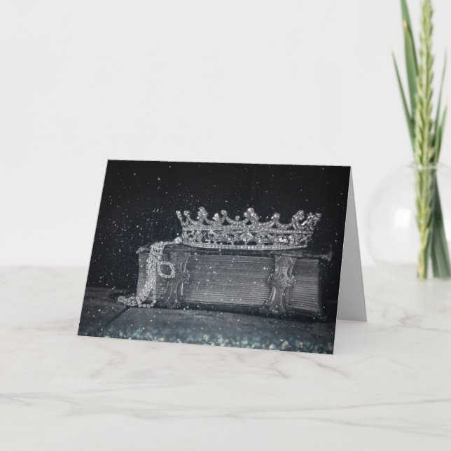 Queen of my Heart Birthday Card (Front)