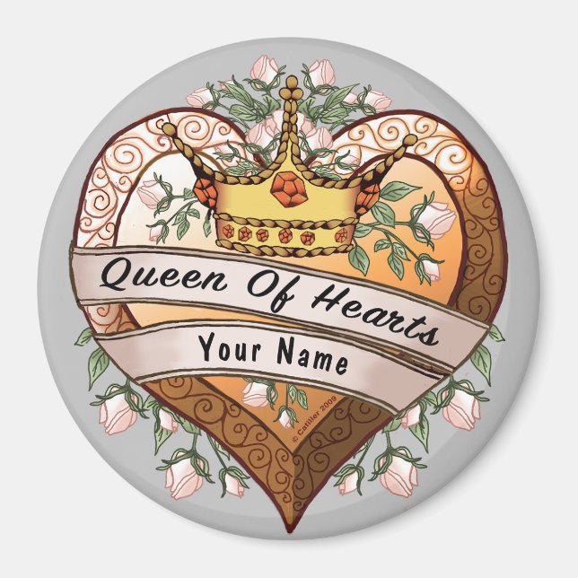 Queen of My Heart  Magnet (Front)