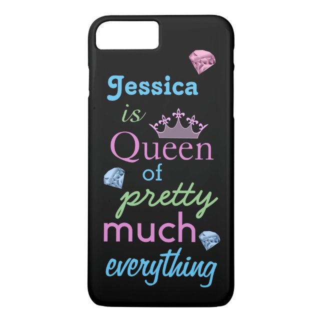 "Queen of Pretty Much Everything" Case-Mate iPhone Case (Back)