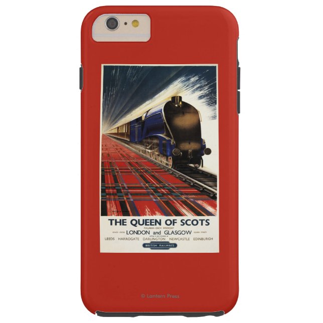Queen of Scots Pullman Train Case-Mate iPhone Case (Back)