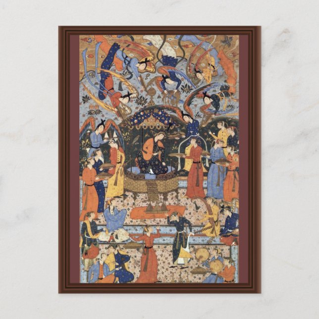 Queen Of Sheba By Persischer Meister (Best Quality Postcard (Front)