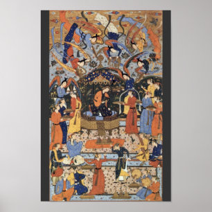 Queen Of Sheba By Persischer Meister (Best Quality Poster