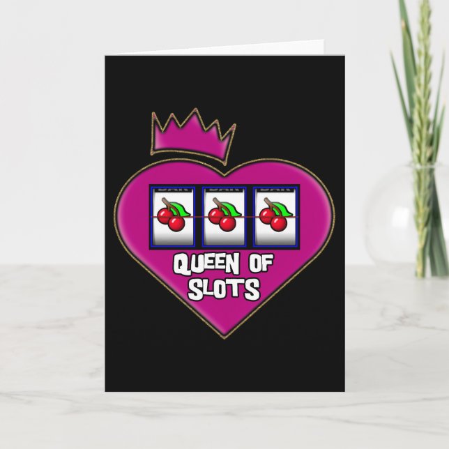 QUEEN OF SLOTS CARD (Front)