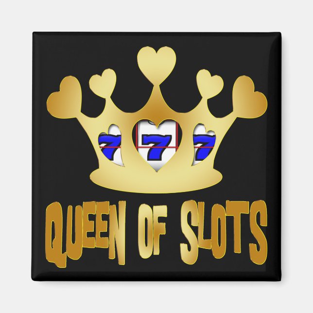 QUEEN OF SLOTS MAGNET (Front)