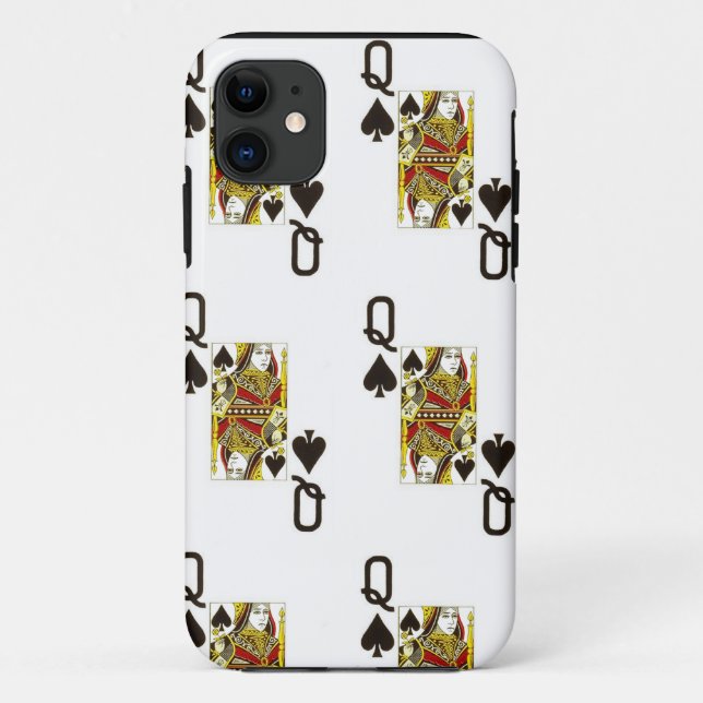 QUEEN OF SPADES Case-Mate iPhone CASE (Back)