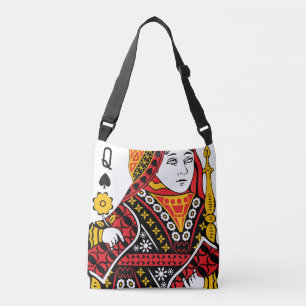 Queen Of Spades Crossbody Bag