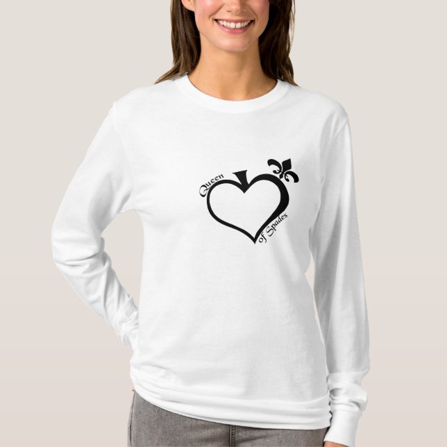 Queen of Spades/Fearless T-Shirt (Front)