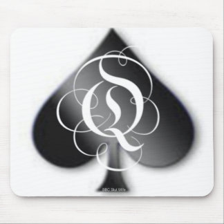 Queen Of Spades Mouse Mat