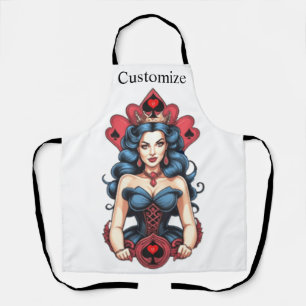 Queen of Spades Thunder_Cove Apron