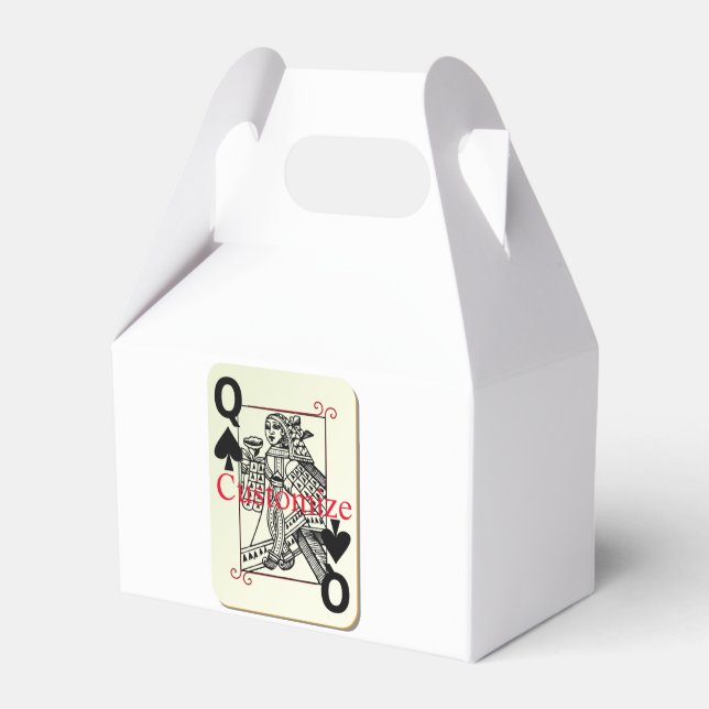 Queen of Spades Thunder_Cove Favour Box (Front Side)