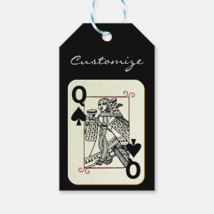 Queen of Spades Thunder_Cove Gift Tags