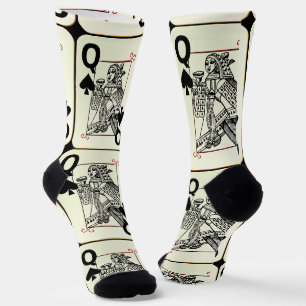 Queen of Spades Thunder_Cove Socks
