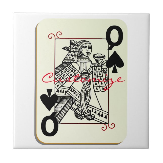 Queen of Spades Thunder_Cove Tile (Front)