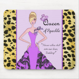 "Queen of Sparkle" Mouse Pad