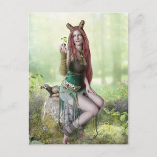 Queen of Spring Postcard