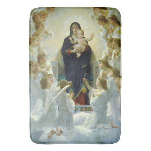 Queen of the Angels (by Bouguereau) Bath Mat