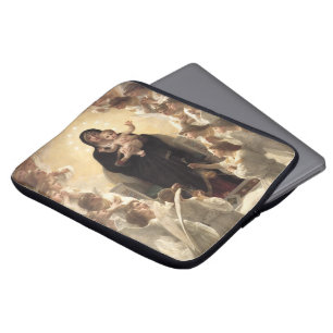 Queen of the Angels Regina Angelorum by Bouguereau Laptop Sleeve