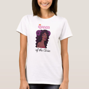 Queen of the Aries (Brown Skin) T-Shirt