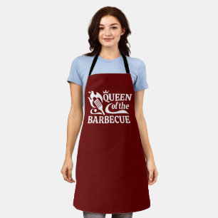 Queen Of The Barbecue Apron