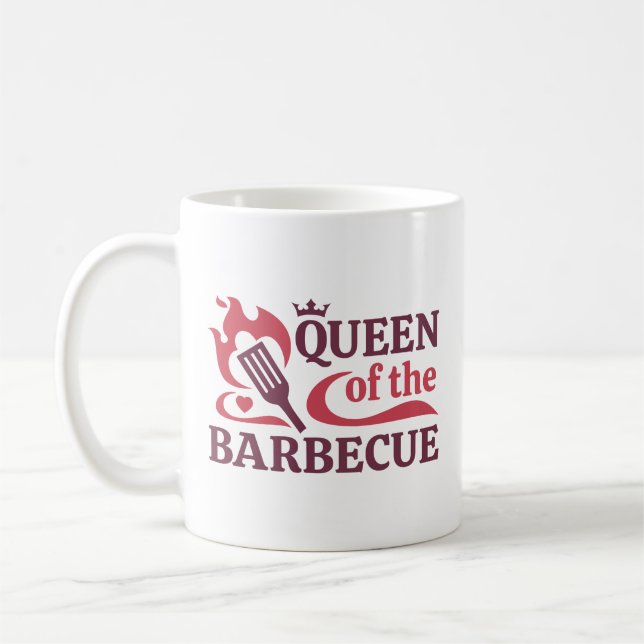 Queen Of The Barbecue Coffee Mug (Left)